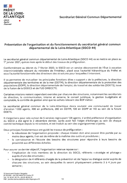 Présentation du SGCD