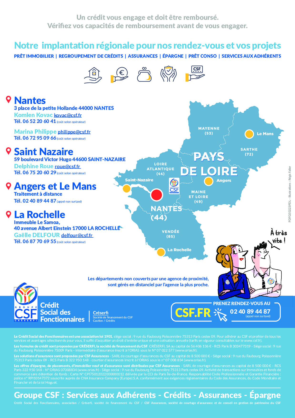 Le CSF en Pays de la Loire