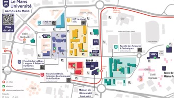 Plan campus LE MANS