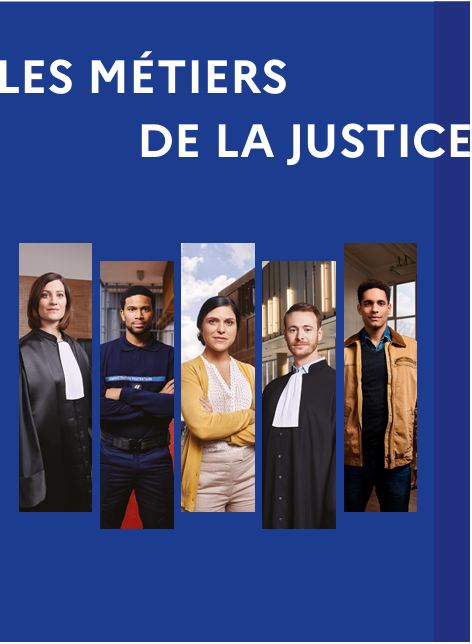 Brochure des métiers de la justice