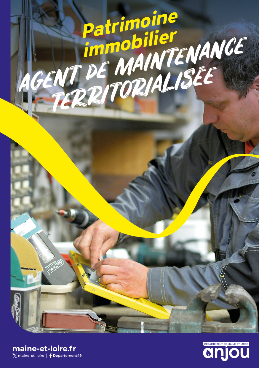 Fiche métier - Agent de maintenance territorialisé