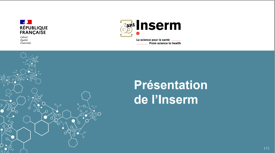 Présentation Inserm