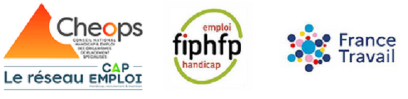 Logo de Cheops Réseau des Cap Emploi / France Travail Pays de la Loire /  FIPHFP (Fonds pour l'insertion des personnes handicapées dans la fonction publique)